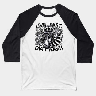 Grease Bandit: Fast Food Frenzy Baseball T-Shirt